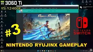 Prince of Persia: The Lost Crown - nintendo switch Gameplay walkthrough PC emulator 
