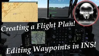 Manual Waypoint & Flight Plan Creation Tutorial | DCS: AV-8B NA Harrier II
