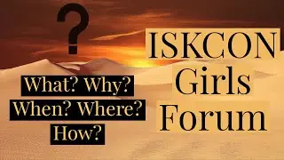 EXPOSED !! The Truth about Iskcon Girls Forum East of Kailash 😳