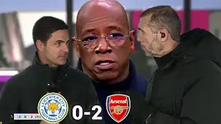 Arsenal Triumphs 2-0 Over Leicester: Merino's Heroics, Nwaneri Shines  Ian Wright's Epic Reactions!