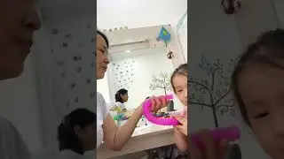 Дауысты дыбыстарды шақыру👌🏼, сөйлеуге ынталандыруда осы поп труба көмекші👍