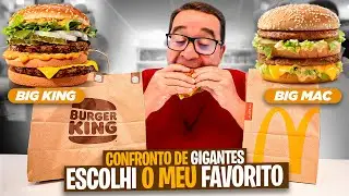 BIG MAC vs BIG KING - CONFRONTO DE GIGANTES