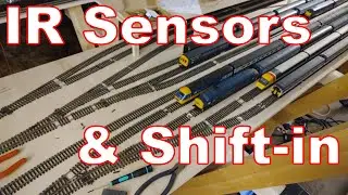 Using shift-in registers to make adding infrared sensors to my layout a bit easier