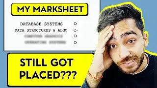 My EMBARRASSING College Degree MARKSHEET😭😭 | BITS CSE Grades