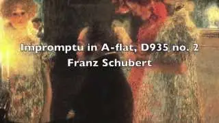 Schubert - Impromptu in A flat D935, No.2 - Clifford Curzon - 1971