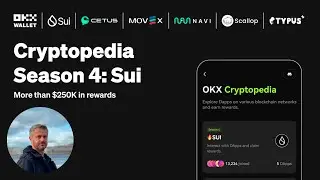 OKX + SUI Rewards проходим квесты Cryptopedia  #okx  #sui #cryptopedia