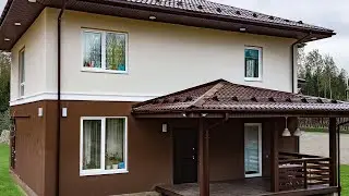 Проект двухэтажного коттеджа из газобетона