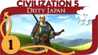Civilization 5 - Ep. 1 - Let's Play Japan - Civ 5 Deity Gameplay