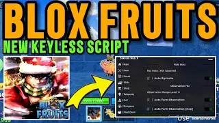 New Script Blox Fruits Mobile Keyless | Zekrom Hub | Auto Rip Indra Auto Farm Observation Auto Farm