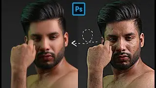 How To Editing high-end skin softening in 1 minute Face Smooth photoshop tutorial اردو / हिंदी`