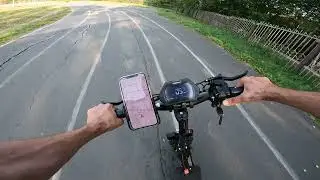 Пермский край Усть-Качка Стадион Покатушки на Kugoo M5 Pro 2023года