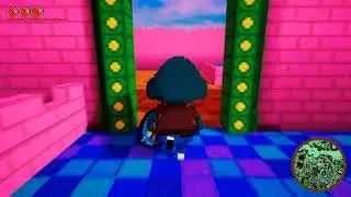 Walrus Boy - Procedurally Generated Pink and Blue Dungeon