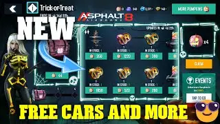 GREAT EVENT! FREE CARS & Vouchers!!! - Asphalt 8 Airborne NEW Trick-Or-Treat Event!  {Detailed}