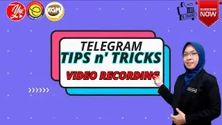 TELEGRAM I TIPS AND TRICKS I RECORDING VIDEO