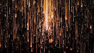 Golden glitter party background 4k screevsaver #gold #golden #particles