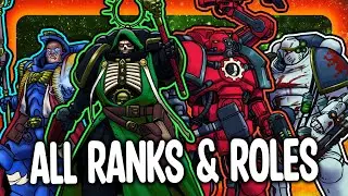 All Space Marines Ranks & Roles