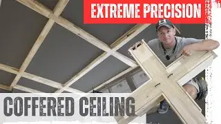 Coffered Ceiling With a Modern Twist | This Detail Looks Awesome!