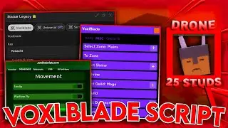 [RELEASE] VoxlBlade Script GUI / HACK - AUTO FARM & AUTO QUEST - TELEPORT ANYWHERE *PASTEBIN 2023*