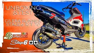 UNBOXING & TEST Gilera Runner Stage6 R/T 70 | SUPERCARS1989