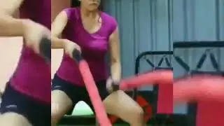 Abhirami Latest Fitness Workout
