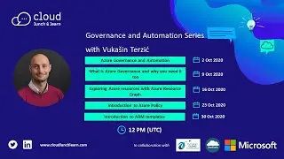 Governance and Automation Series - Introduction to Azure Policy