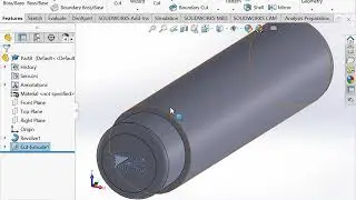 Handle Part - SolidWorks 2018 Tutorial