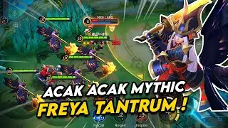 FREYA TANTRUM GASSS TAWURAN  😂 | MOBILE LEGEND  BANG BANG INDONESIA