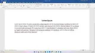 Change All Text Color to Black | Microsoft Word