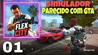 JOGANDO A PRIMEIRA VEZ / FLEX CITY VICE ONLINE #flexcity #flexcityviceonline