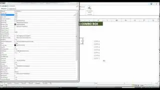 MS Excel ActiveX: How to create combobox dropdown list.