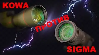 Kowa TSN-884 против Sigma 60-600 SPORT. Тесты