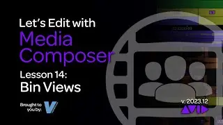 Let's Edit with Media Composer - Lesson 14 - Bin Views