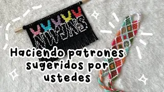 ¡Acompáñame a hacer patrones al azar sugeridos por ustedes!