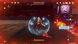 Genshin Impact LA Signora Full Boss Fight F2P player