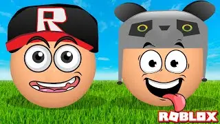 Top Olduk ve Parkur Yaptık!! - Panda ile Roblox Obby but you're a ball
