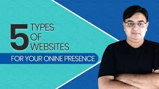 5 Types of websites