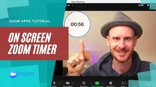 Add a Zoom Timer to your video #ZoomApps
