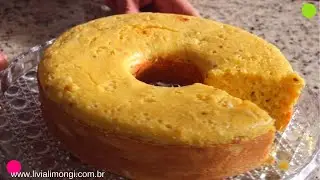 CORN MILK CAKE (RECIPE) - by Lívia Limongi