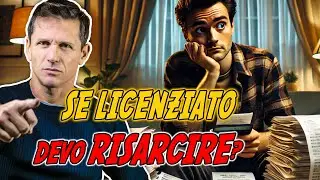 Chi viene LICENZIATO per giusta causa deve RISARCIRE l'azienda? | Avv. Angelo Greco
