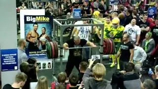 ALEX FITNESS EXPO 2014 - Приседание со штангой 285 кг