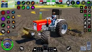 Modern Farming Tractor Gameplay