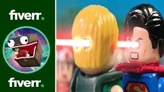 LEGO Injustice Fight (LEGO DC Comics Stop Motion) | Fiverr