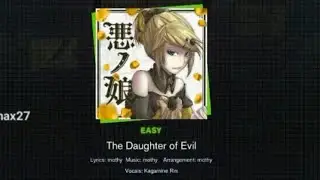 The Daughter of Evil - Easy - FullCombo - [Hatsune Miku: Colorful Stage!]