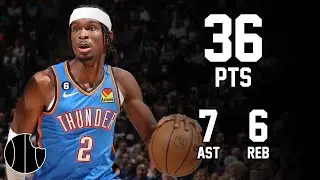Shai Gilgeous-Alexander Highlights | Thunder vs. Celtics | 2nd Jan 2024