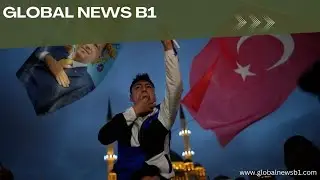 Thousands gather outside Turkish Prez's palace after Erdogan's win  #shorts