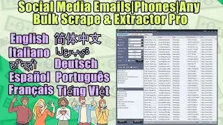 How to Scrape Social Media Data? #email extract #facebook extract