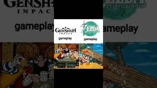 Zelda Totk vs Genshin Impact 