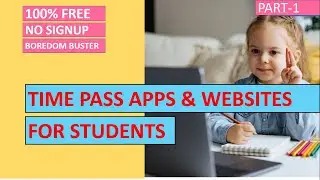 Time pass apps and websites for students- FREE, NO SIGNUP (Part-1) | Quick draw | KJD talks