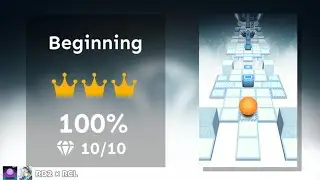 「Rolling Distance 2」Beginning (★) | Rolling Sky Edit