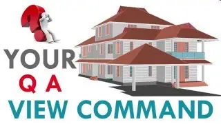 AUTOCAD VIEW COMMAND | SAVING AND RESTORING VIEWS